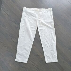 Men's Indian / Pakistani Trouser with Drawstring, White